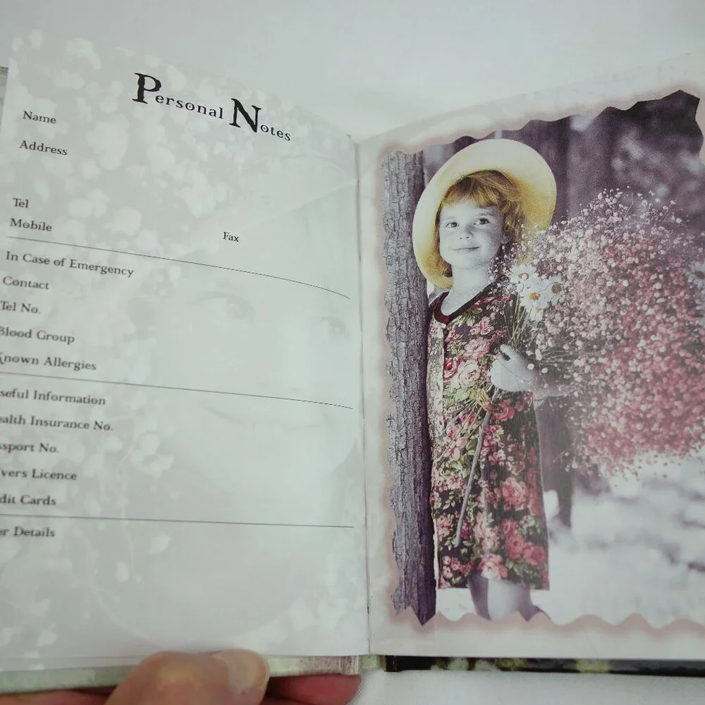 Vintage 2000 Kim Anderson‎ Stationery Set Address Book Notepad Notebook